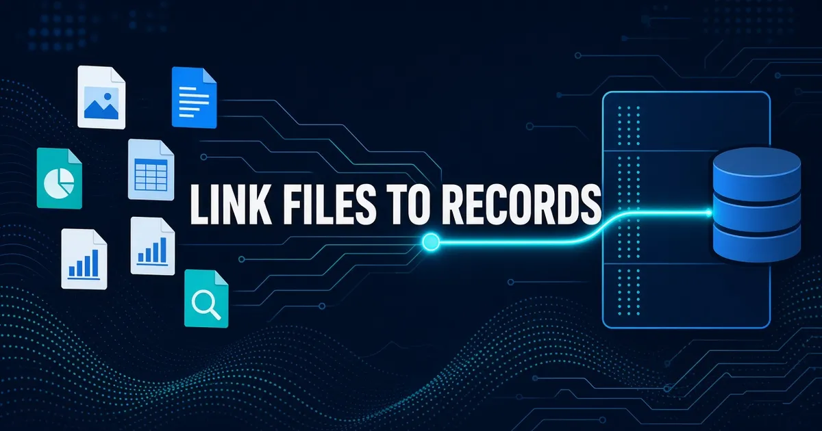 Linking Instrument Files to LIMS Records
